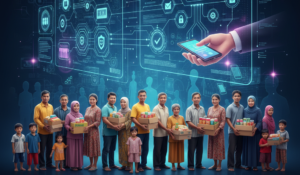 Digitalisasi bansos ilustrasi ok