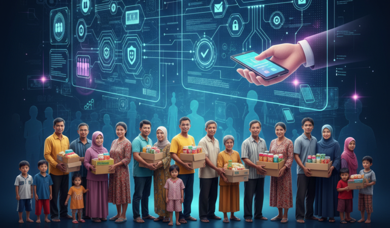 Digitalisasi bansos ilustrasi ok